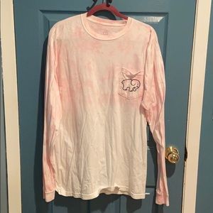 Long Sleeved Tie Dye Ivory Ella Shirt